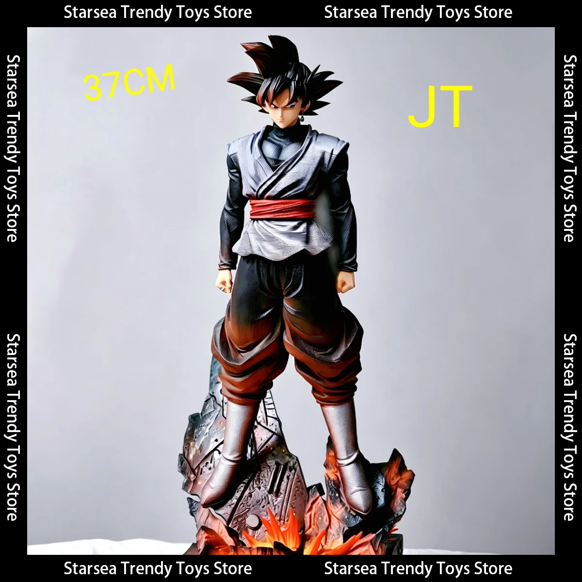 JT Studio Dragon Ball Z Black Goku Super Saiyan 3 37CM/13.39IN Movable PVC Action Figure Anime Statue Collectible Model Gift
JT Studio Dragon Ball Z Black Goku Super Saiyan 3 37CM/13.39IN Movable PVC Action Figure Anime Statue Collectible Model Gift