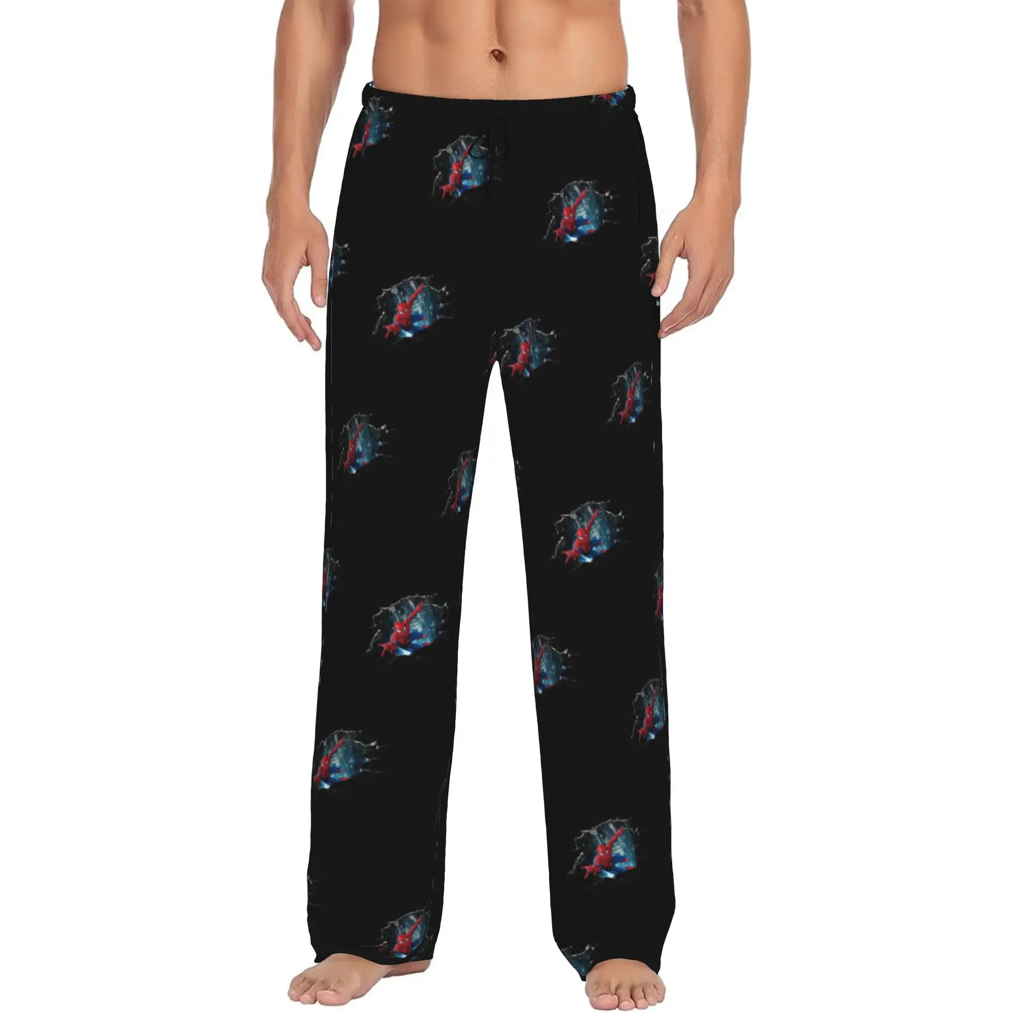 Custom Men S-Spider Man Pajama Pants Printed Sleep Sleepwear Bottoms with Pockets
Custom Men S-Spider Man Pajama Pants Printed Sleep Sleepwear Bottoms with Pockets