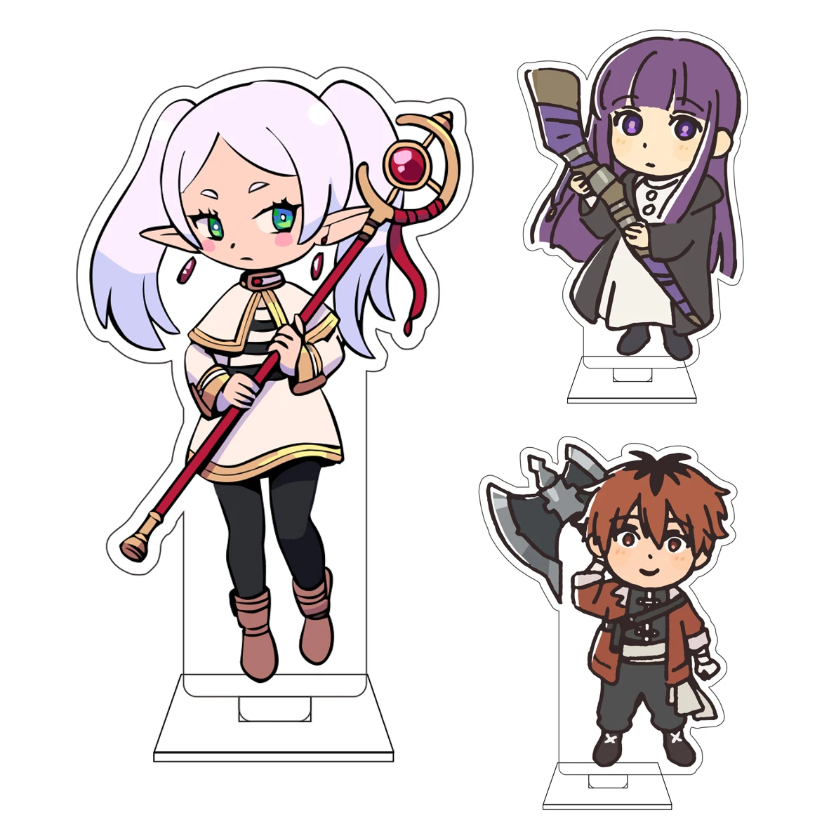 10CM Anime Frieren: Beyond Journey's End Cosplay Cute Acrylic Figure Stand Plate Fern Himmel Frieren Ornaments Gifts
10CM Anime Frieren: Beyond Journey's End Cosplay Cute Acrylic Figure Stand Plate Fern Himmel Frieren Ornaments Gifts
