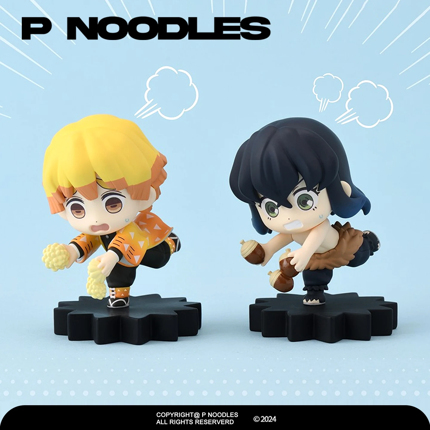 New Official Demon Slayer: Kimetsu No Yaiba Moh!Ment Series Inosuke Hashibira & Zenitsu Agatsuma Figure Statue Toy Models
New Official Demon Slayer: Kimetsu No Yaiba Moh!Ment Series Inosuke Hashibira & Zenitsu Agatsuma Figure Statue Toy Models