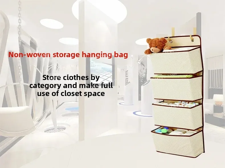 Настенная сумка для хранения над дверью с 4 карманами — органайзер для одежды и игрушек, подвесная сумка для дома
Настенная сумка для хранения над дверью с 4 карманами — органайзер для одежды и игрушек, подвесная сумка для дома