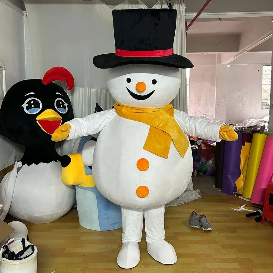 White Snowman Mascot Costume Role Playing Holiday Plush Christmas Elf Party Adult Mascot Carnival Dress
White Snowman Mascot Costume Role Playing Holiday Plush Christmas Elf Party Adult Mascot Carnival Dress