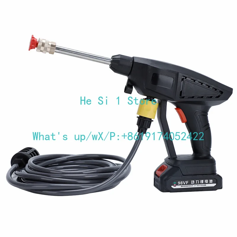 Rechargeable lithium battery high pressure car wash water gun household high power car wash artifact portable car wash machine
Rechargeable lithium battery high pressure car wash water gun household high power car wash artifact portable car wash machine