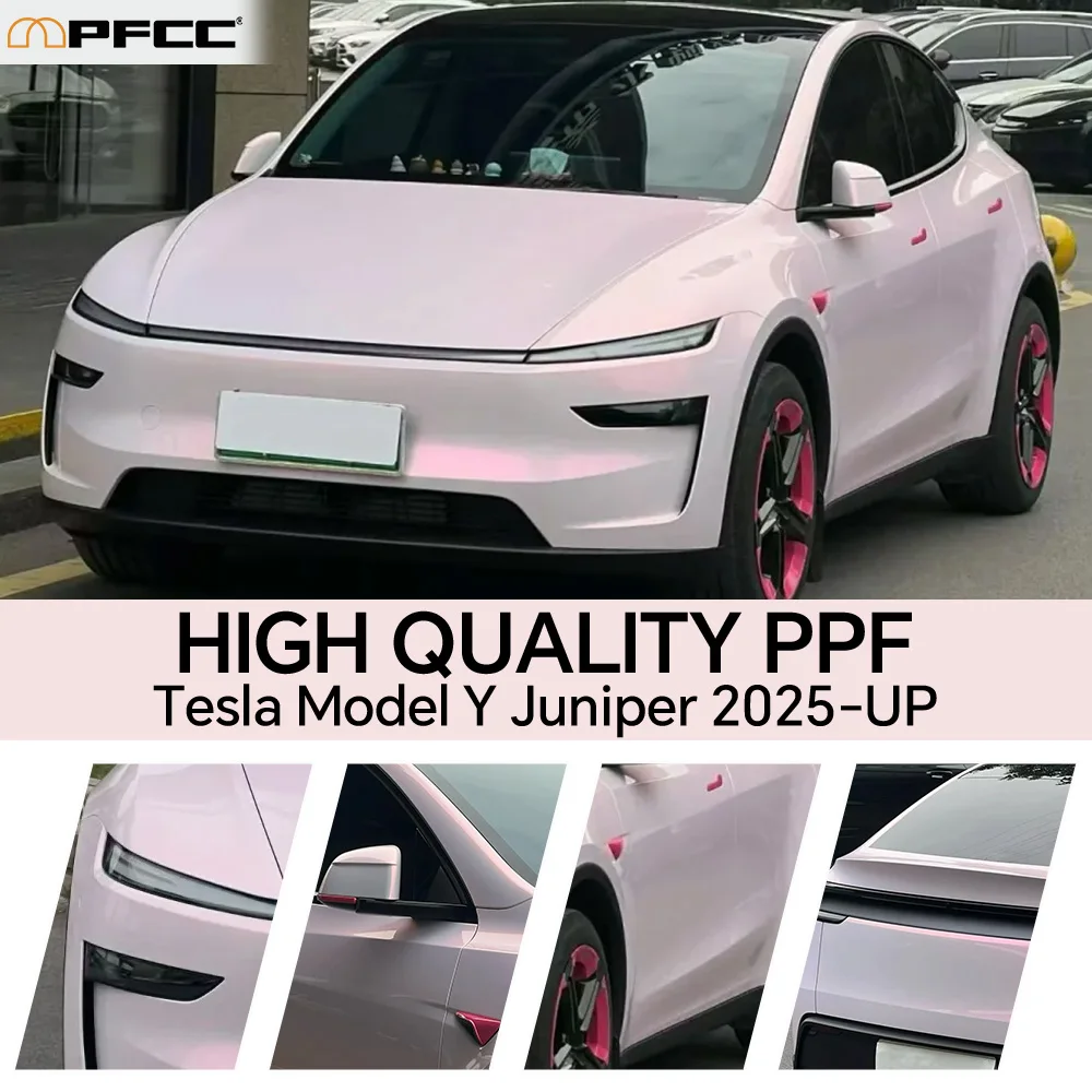 PPF For Tesla Model Y Juniper 2025 2026 Paint Protection Film Self-Healing Bra Body Sticker Accessories Anti-Scratch Resistant
PPF For Tesla Model Y Juniper 2025 2026 Paint Protection Film Self-Healing Bra Body Sticker Accessories Anti-Scratch Resistant