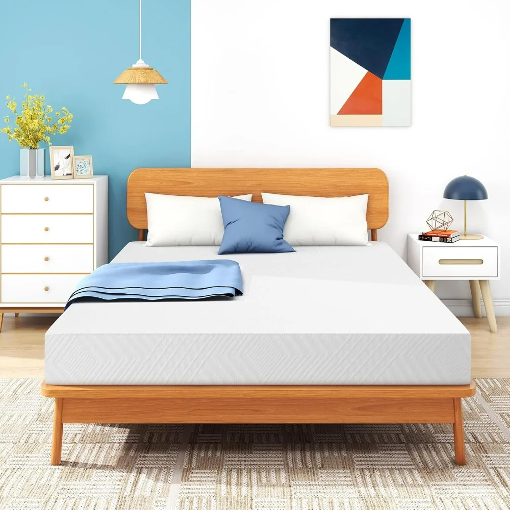 Mattress, 8 Inch Memory Foam Mattress Bed in A Box, Medium, Green Tea and Cooling Gel Infused,Mattresses
Mattress, 8 Inch Memory Foam Mattress Bed in A Box, Medium, Green Tea and Cooling Gel Infused,Mattresses
