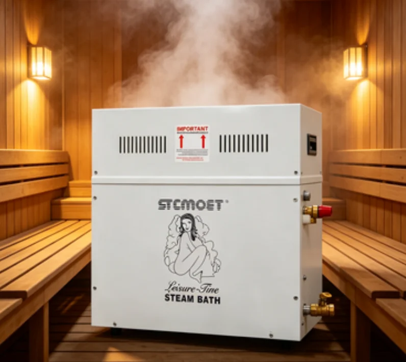 STCMOET 18kw Wet Steam Sauna Electric Bath Generator Commercial Use Modern Design 3 Phase Steam Bath
STCMOET 18kw Wet Steam Sauna Electric Bath Generator Commercial Use Modern Design 3 Phase Steam Bath