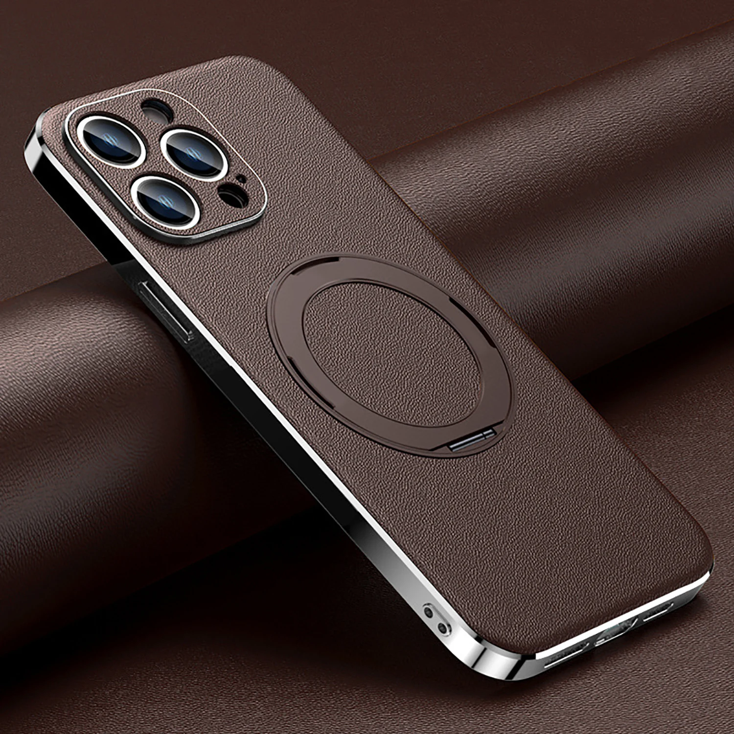 Ultra Thin Case for iPhone 15 Pro Max/15 Pro, Genuine Leather Electroplated Phone Case Soft Luxury Cover with Lens Protection Sh
Ultra Thin Case for iPhone 15 Pro Max/15 Pro, Genuine Leather Electroplated Phone Case Soft Luxury Cover with Lens Protection Sh