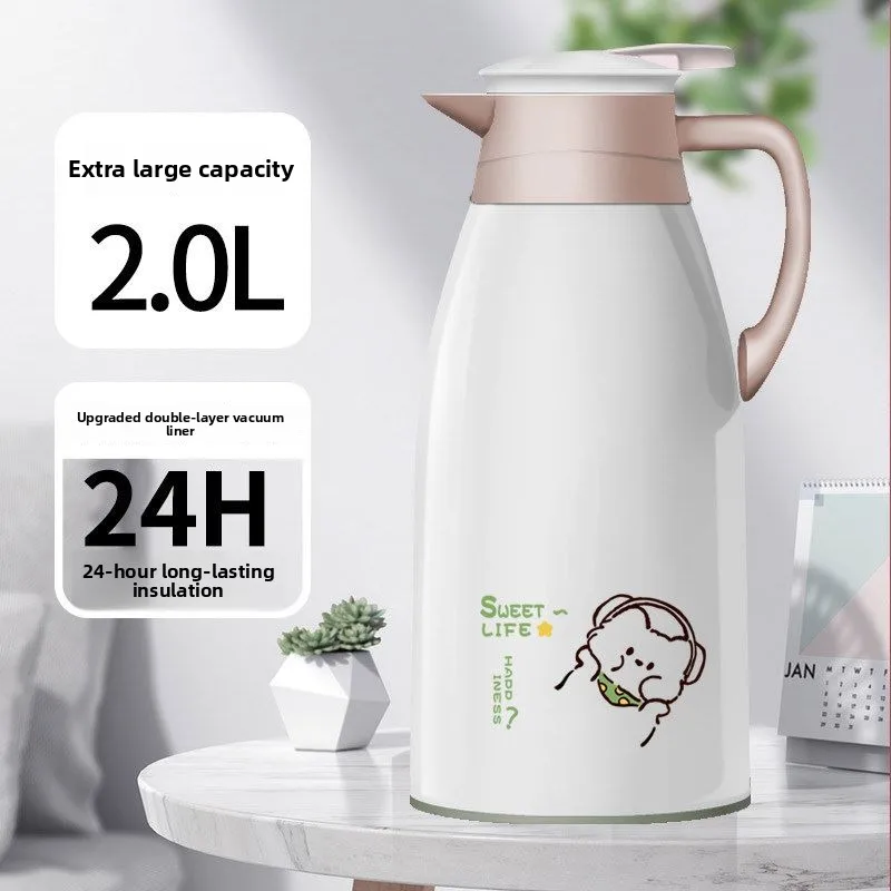 Large Capacity Stainless Steel Insulated Water Bottle Cute Kettle for Students Home Use Warm Water Pot Boiling Water Pot
Large Capacity Stainless Steel Insulated Water Bottle Cute Kettle for Students Home Use Warm Water Pot Boiling Water Pot