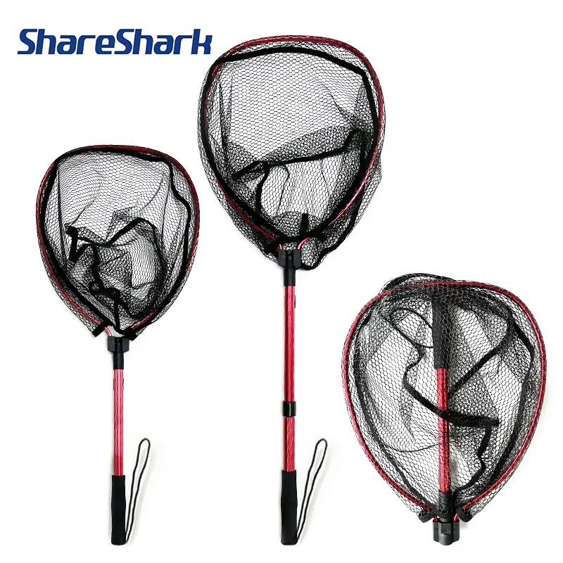 Рыболовная сачка ShareShark из алюминиевого сплава, складная телескопическая резиновая сачка, рыболовная сеть нахлыстом, рыболовный инструмент
Рыболовная сачка ShareShark из алюминиевого сплава, складная телескопическая резиновая сачка, рыболовная сеть нахлыстом, рыболовный инструмент