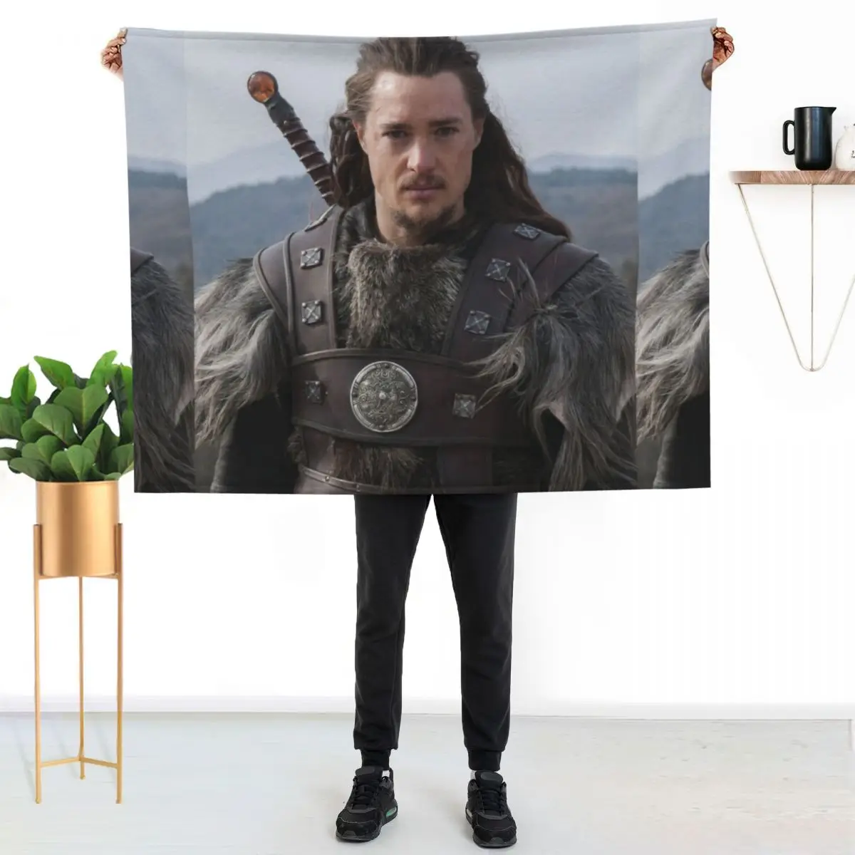 Uhtred of The Last Kingdom Throw Blanket Warm Plush Fuzzy Blanket for Living Room
Uhtred of The Last Kingdom Throw Blanket Warm Plush Fuzzy Blanket for Living Room