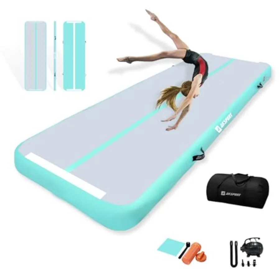 Iatable Gymnatsics Mat Tumble Track 10Feet 13Feet 16Feet 20Feet 23Feet Air Tumbling Mat with Air Pump for Home Use/Training/Che
Iatable Gymnatsics Mat Tumble Track 10Feet 13Feet 16Feet 20Feet 23Feet Air Tumbling Mat with Air Pump for Home Use/Training/Che