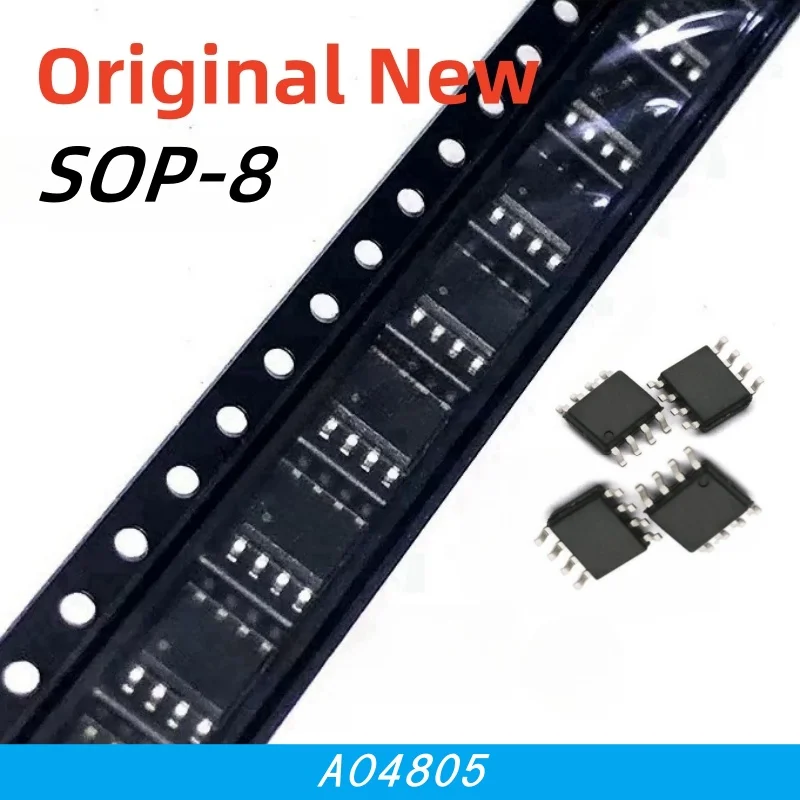 (10PCS) AO4805 Dual N-Channel MOSFET High Reliability, Automotive Electronics EU/RU
(10PCS) AO4805 Dual N-Channel MOSFET High Reliability, Automotive Electronics EU/RU