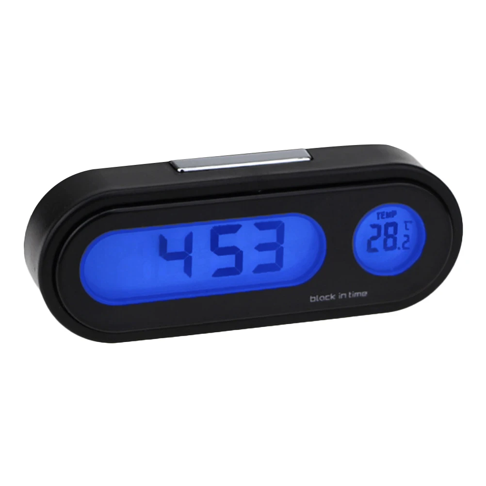 Digital Thermometer Car Clock Multi Function Electronic Vehicle Dashboard Temperature Meter Mini LCD Display High Precision Time
Digital Thermometer Car Clock Multi Function Electronic Vehicle Dashboard Temperature Meter Mini LCD Display High Precision Time