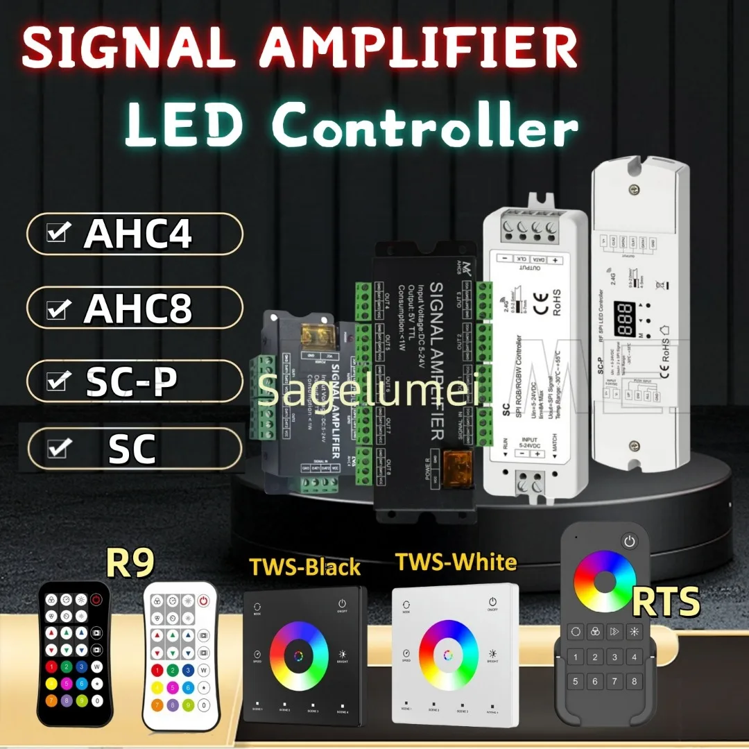 R9 TWS SC 4/8CH RGB/RGBW WS2812B Усилитель светодиодной ленты сигнала SPI TTL Выход сигнала для WS2811/2815/2813 Sk6812 Пиксели Светодиодные фонари
R9 TWS SC 4/8CH RGB/RGBW WS2812B Усилитель светодиодной ленты сигнала SPI TTL Выход сигнала для WS2811/2815/2813 Sk6812 Пиксели Светодиодные фонари
