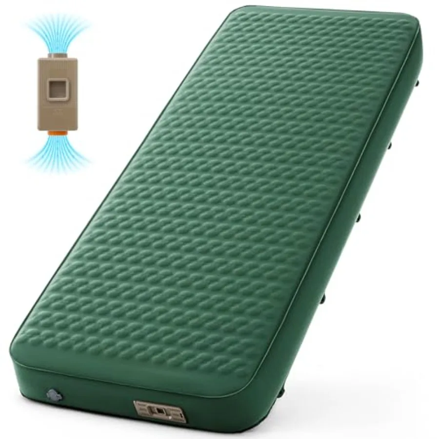 Self Inflating Sleeping Pad with Electric Pump 4 Inch Ultra Thick Memory Foam Sleeping Pad for Camping All Season Single Size P
Self Inflating Sleeping Pad with Electric Pump 4 Inch Ultra Thick Memory Foam Sleeping Pad for Camping All Season Single Size P