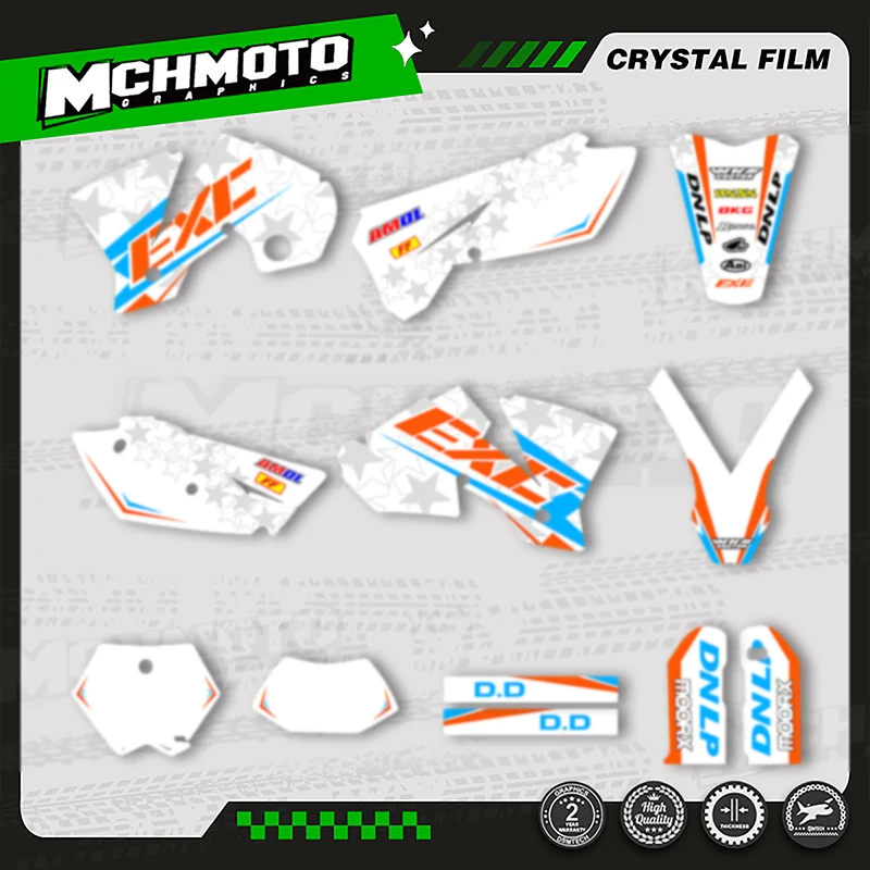 MCHMFG Motorcycle Plastic Graphics Background Decal Sticker Kits for KTM SX SXF 2003 2004 EXC 2004
MCHMFG Motorcycle Plastic Graphics Background Decal Sticker Kits for KTM SX SXF 2003 2004 EXC 2004