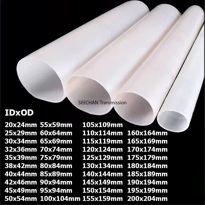 1/2 Meter ID20-200mm Silicone Hose Rubber Tube Industrial Grade High Temperature Resistant Silicone Fitting Hose Thickness 2mm
1/2 Meter ID20-200mm Silicone Hose Rubber Tube Industrial Grade High Temperature Resistant Silicone Fitting Hose Thickness 2mm