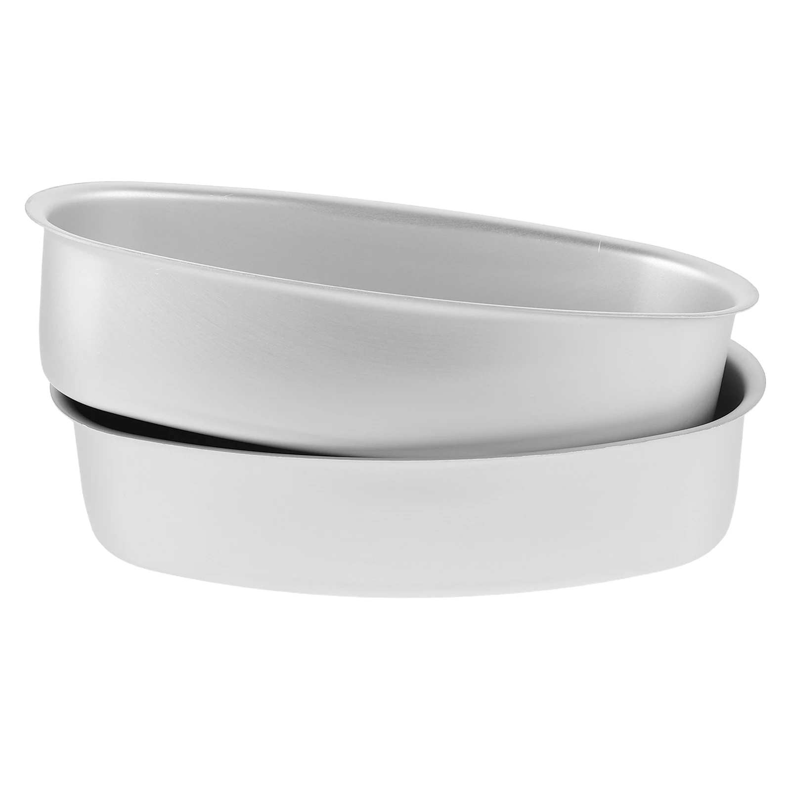 2Pcs Cake Aluminum Alloy Baking Pan Nonstick Cheese Dessert Oval Cheesecake Pan Easy Clean Heat Resistant Kitchen Supplies
2Pcs Cake Aluminum Alloy Baking Pan Nonstick Cheese Dessert Oval Cheesecake Pan Easy Clean Heat Resistant Kitchen Supplies