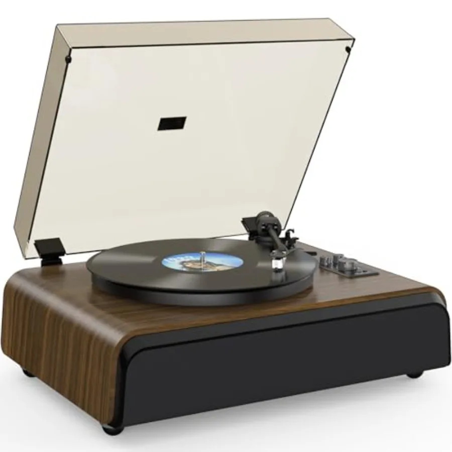 Виниловый проигрыватель высокого качества с Bluetooth, усиленными басами, встроенными динамиками, магнитным картриджем, воспроизведением BT5.3, дистанционным управлением
Виниловый проигрыватель высокого качества с Bluetooth, усиленными басами, встроенными динамиками, магнитным картриджем, воспроизведением BT5.3, дистанционным управлением