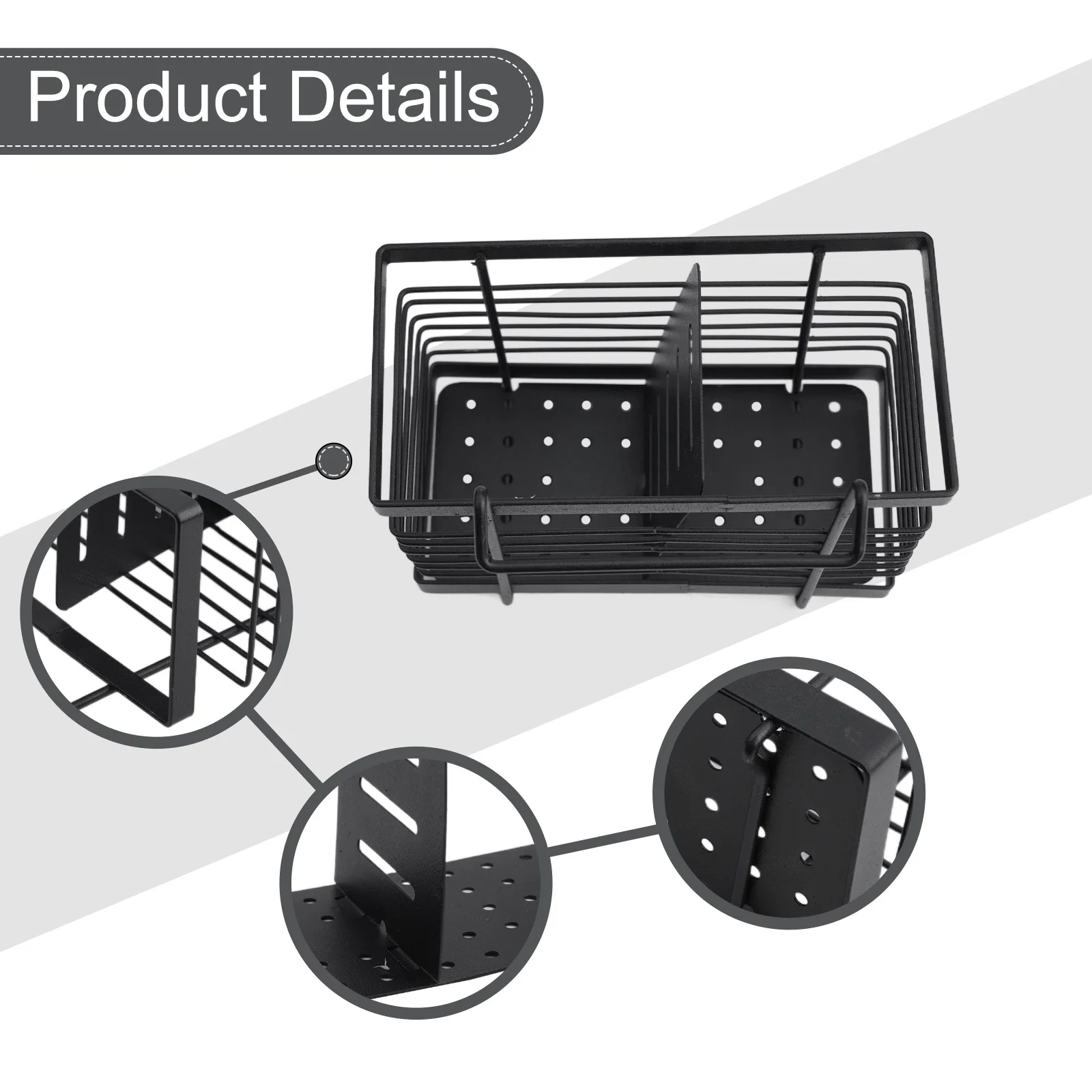 Kitchen Stainless Steel Rectangular Hanging Utensil Drying Rack Home Chopsticks Spoons Drainer Basket Flatware Storage Drainer
Kitchen Stainless Steel Rectangular Hanging Utensil Drying Rack Home Chopsticks Spoons Drainer Basket Flatware Storage Drainer