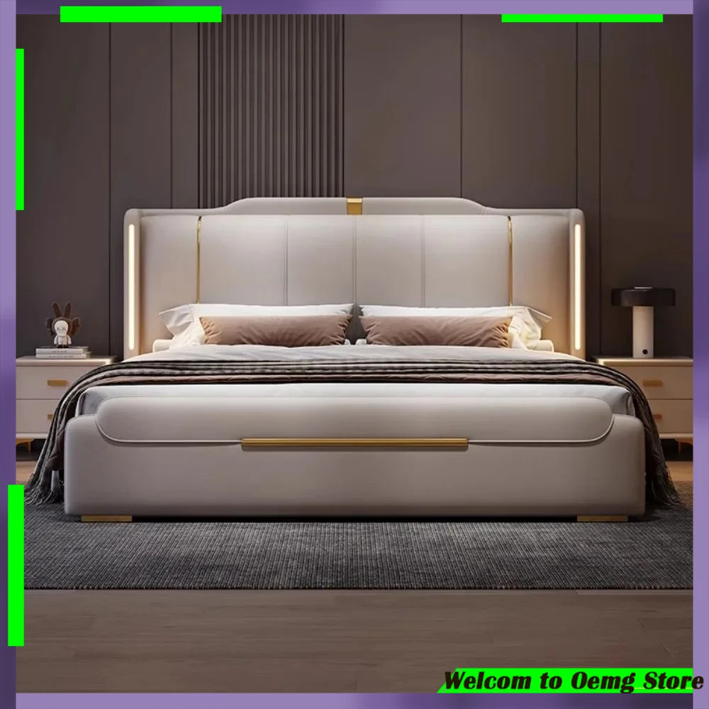 Stylish Multifunctional Waterproof Storage Bed Modern Aesthetic Double Lounge With Luxury Headboard Perfect For Home Decor
Stylish Multifunctional Waterproof Storage Bed Modern Aesthetic Double Lounge With Luxury Headboard Perfect For Home Decor