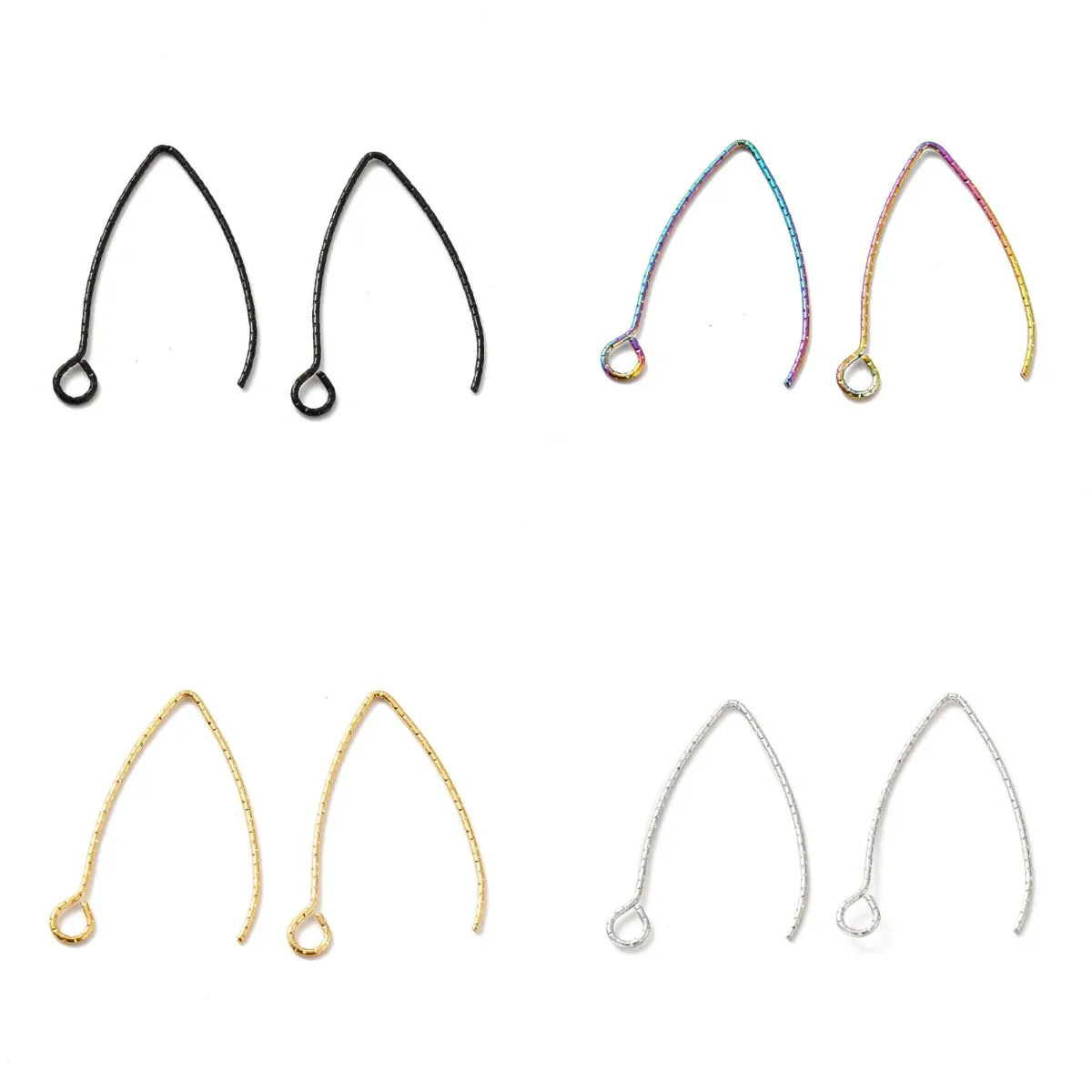 100Pcs Stainless Steel V Shape Earring Hooks Findings with Loops For Women DIY Earring Craft Jewelry Making Accessories
100Pcs Stainless Steel V Shape Earring Hooks Findings with Loops For Women DIY Earring Craft Jewelry Making Accessories