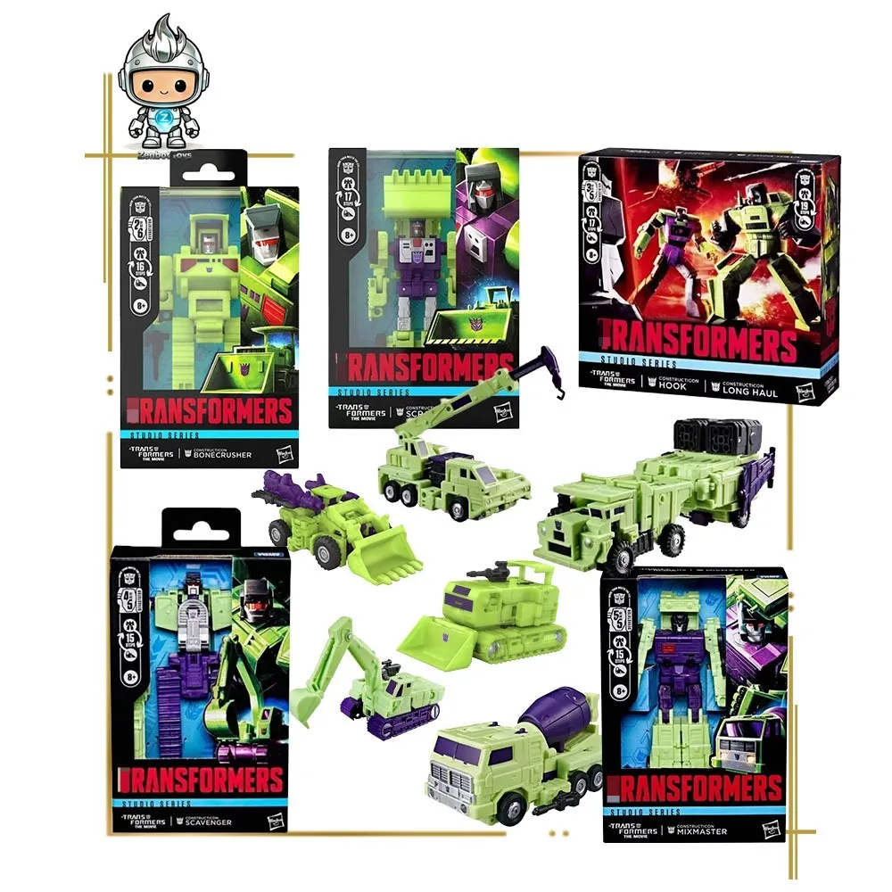 Transformed Toys SS86 Devastator Combiner Set Scavenger Mixmaster Scrapper Hook Long Haul Action Figure Model Collectible Gift
Transformed Toys SS86 Devastator Combiner Set Scavenger Mixmaster Scrapper Hook Long Haul Action Figure Model Collectible Gift