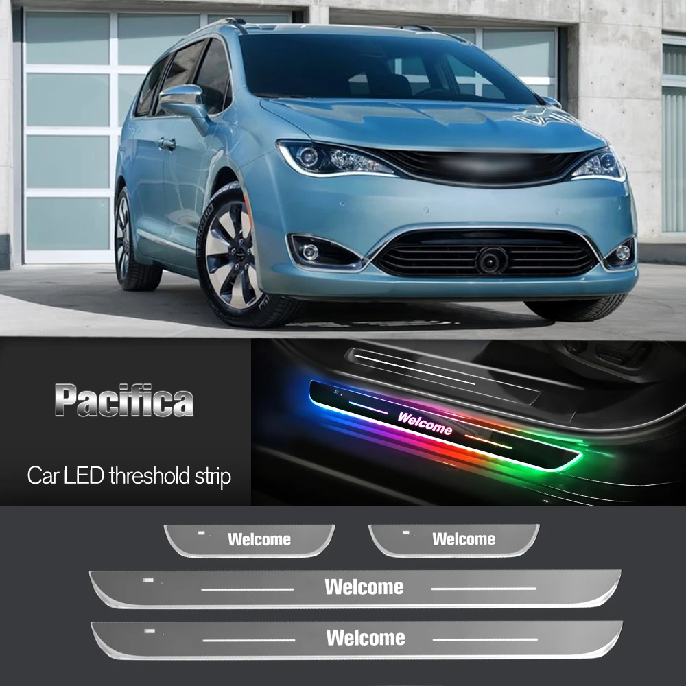 Car Door Sill Light For Chrysler Pacifica 2003-2023 2017 2019 2020 Customized Logo LED Welcome Threshold Pedal Lamp Accessories
Car Door Sill Light For Chrysler Pacifica 2003-2023 2017 2019 2020 Customized Logo LED Welcome Threshold Pedal Lamp Accessories