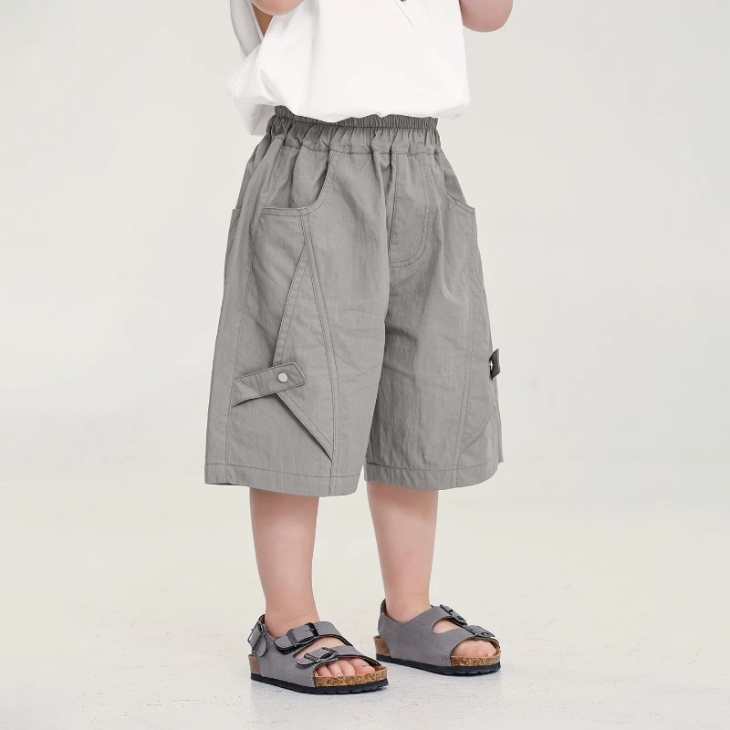 2026 Children's Summer Hot Selling New Solid Color Thin Casual Elastic Waist Five Quarter Pants
2026 Children's Summer Hot Selling New Solid Color Thin Casual Elastic Waist Five Quarter Pants