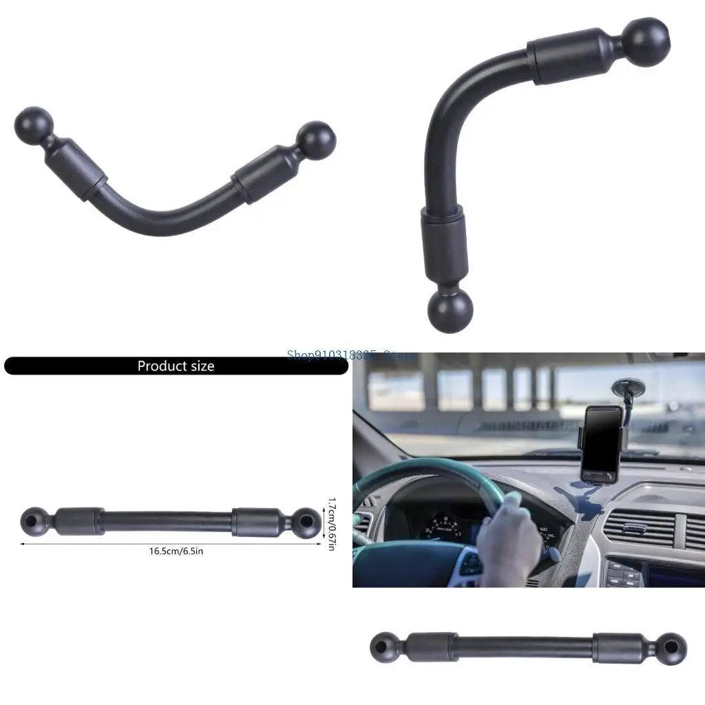 17mm Ball Adapter Ball Extension 360 Degres for Flexible Mounting of Map & Phone
17mm Ball Adapter Ball Extension 360 Degres for Flexible Mounting of Map & Phone