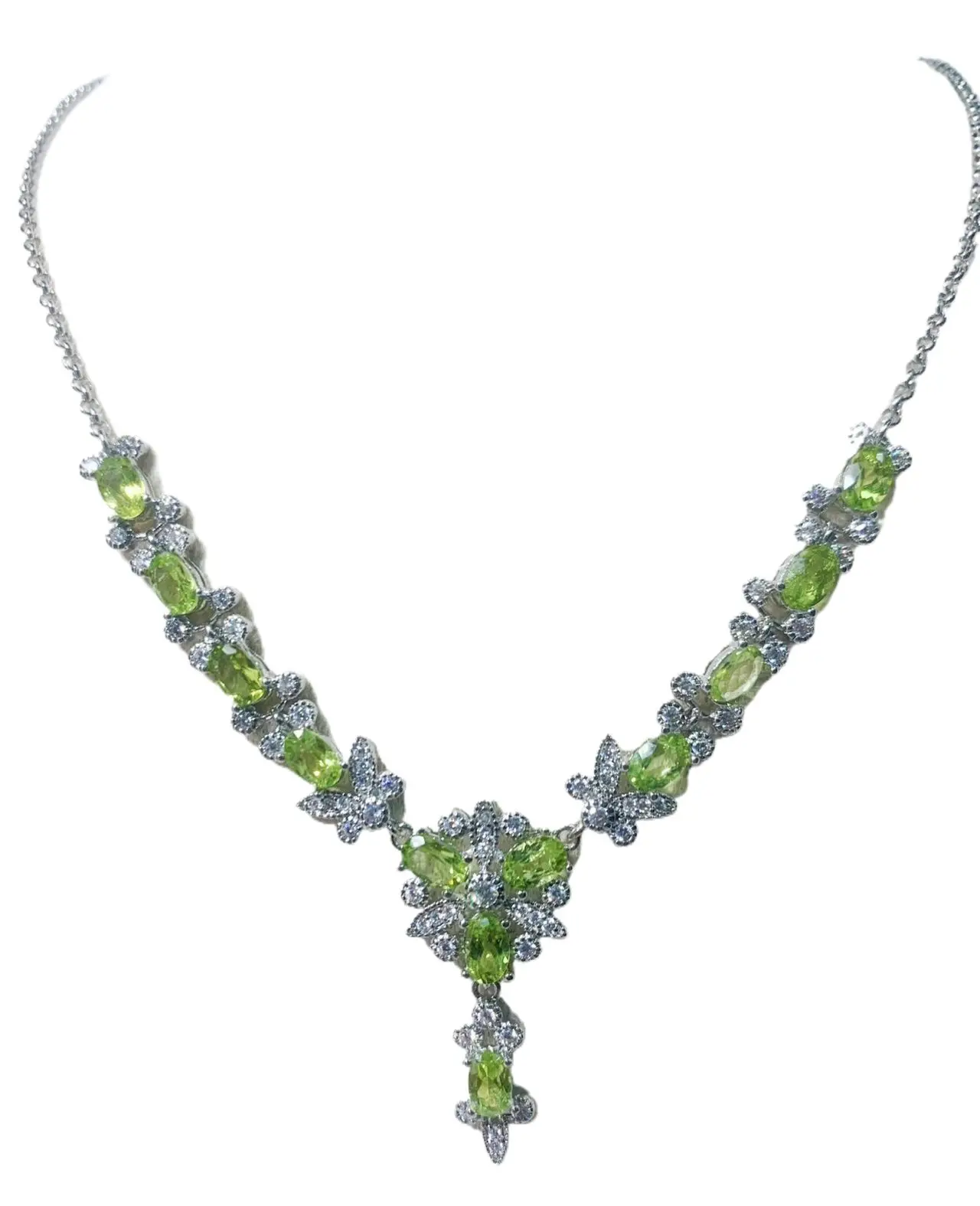 ZECAA Peridot Fine Jewelry Peridot Necklace Pendant With Natural Peridot Gemstone 4*6mm Lady Peridot Necklace Pendant Jewelry
ZECAA Peridot Fine Jewelry Peridot Necklace Pendant With Natural Peridot Gemstone 4*6mm Lady Peridot Necklace Pendant Jewelry