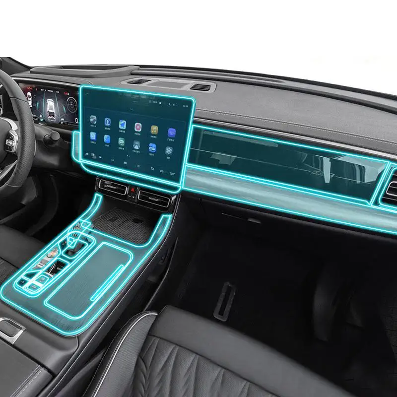 For GAC Trumpchi GS8 2022-2023 Car Interior Center console Transparent PPF-TPU Protective film Anti-scratch Repair Accessories
For GAC Trumpchi GS8 2022-2023 Car Interior Center console Transparent PPF-TPU Protective film Anti-scratch Repair Accessories