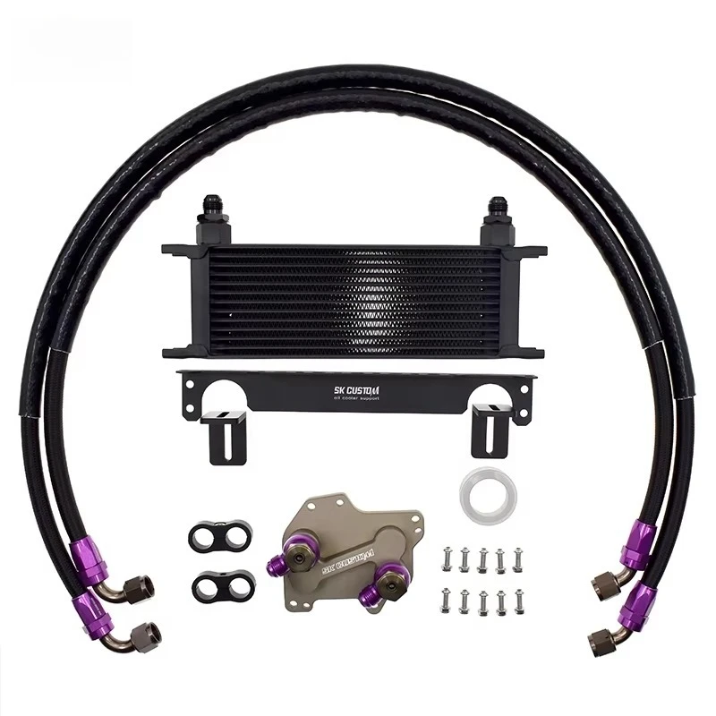 For VW CC TT Golf MK6 MK7 Audi A1 A3 Q3 Skoda 1.6 2.0 TDI Engine Oil Cooler Kit 13 Rows Oil Radiator Cooler Kit
For VW CC TT Golf MK6 MK7 Audi A1 A3 Q3 Skoda 1.6 2.0 TDI Engine Oil Cooler Kit 13 Rows Oil Radiator Cooler Kit