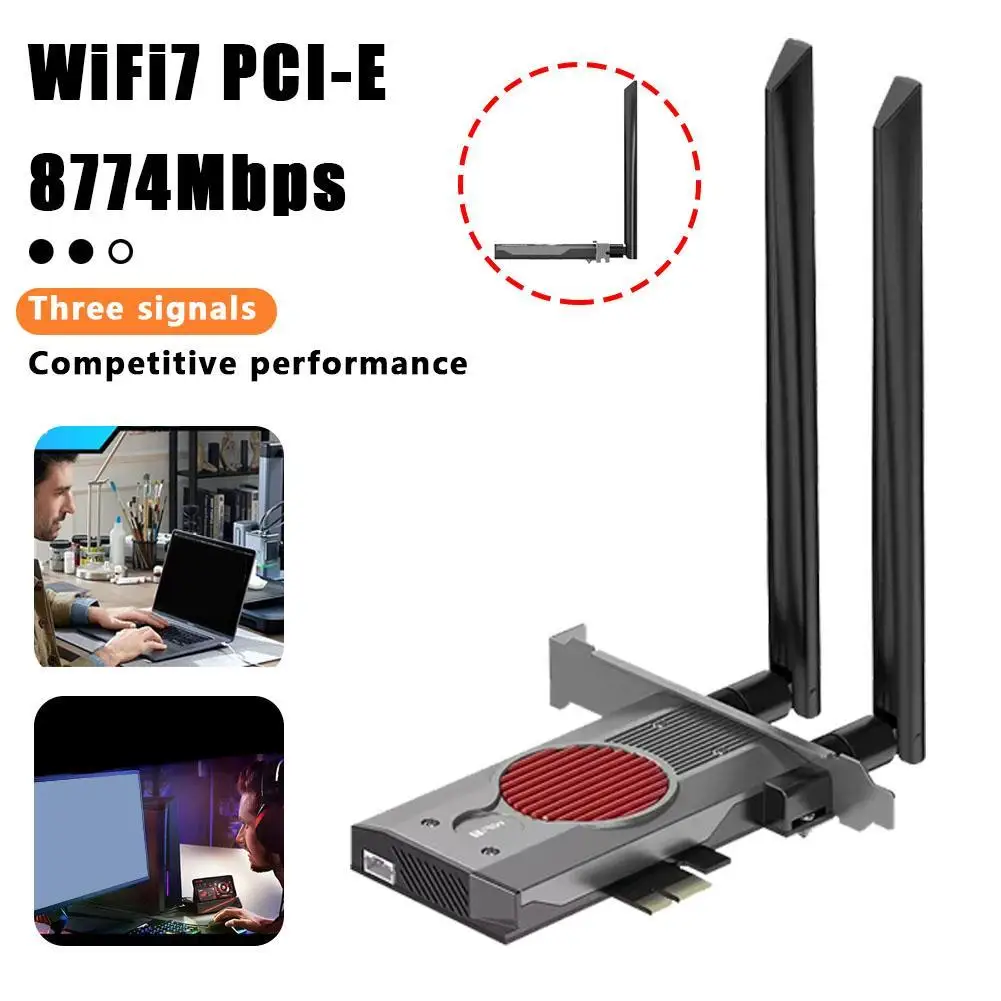 Wi-Fi 7 сетевая карта для COMFAST BE200MAX 8774 Мбит/с Bluetooth PCIE Wi-Fi карта с антенной WPA 4 шифрование для Linux / Win10/11
Wi-Fi 7 сетевая карта для COMFAST BE200MAX 8774 Мбит/с Bluetooth PCIE Wi-Fi карта с антенной WPA 4 шифрование для Linux / Win10/11