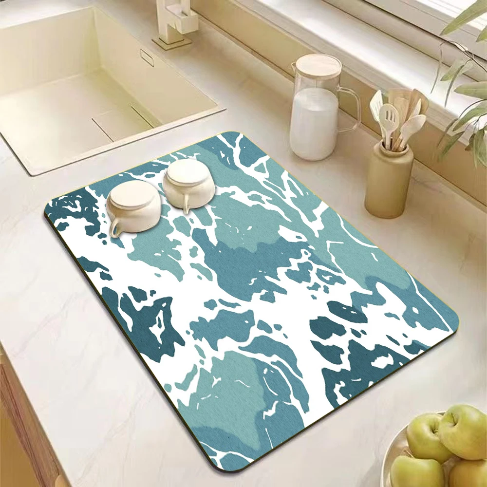 Exquisite Kitchen Super Absorbent Mat Coffee Dish Draining Mat Drying Mat Quick Dry Bathroom Drain Pad Kitchen Faucet Placemat
Exquisite Kitchen Super Absorbent Mat Coffee Dish Draining Mat Drying Mat Quick Dry Bathroom Drain Pad Kitchen Faucet Placemat