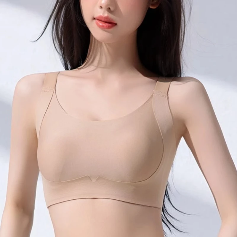 Unlined Minimizer Seamless Bra for Women Lightweight Soft-Lift Invisible Underwear Big Chest Revealing Small Bra Sports Bras
Unlined Minimizer Seamless Bra for Women Lightweight Soft-Lift Invisible Underwear Big Chest Revealing Small Bra Sports Bras