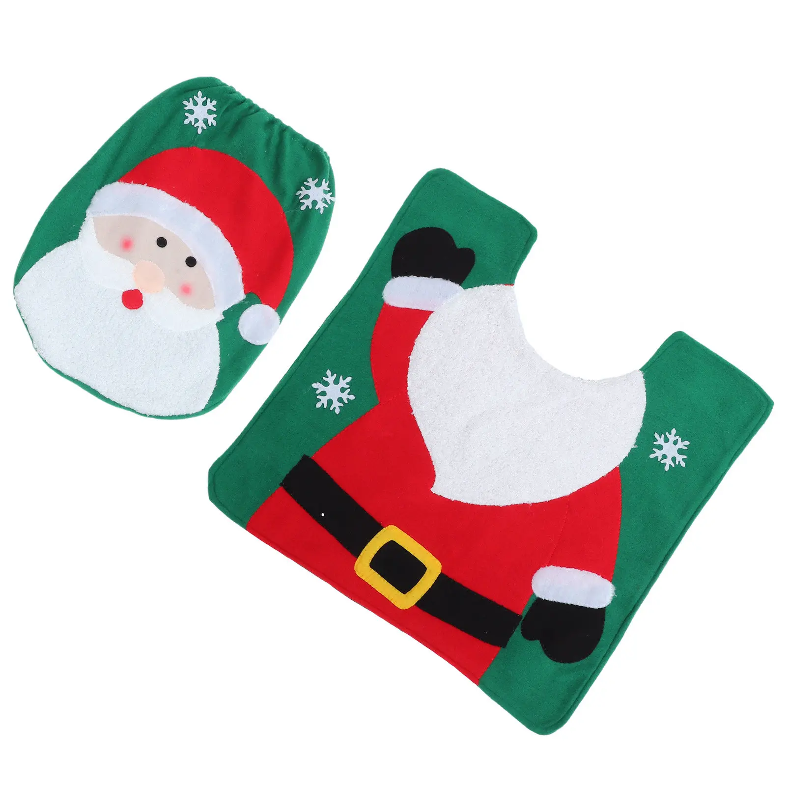 1 Set Elk Design Christmas Toilet Floor Mat Set Xmas Decorative Toilet Lid Protector Polyester Bathroom Rug For Home Washable
1 Set Elk Design Christmas Toilet Floor Mat Set Xmas Decorative Toilet Lid Protector Polyester Bathroom Rug For Home Washable