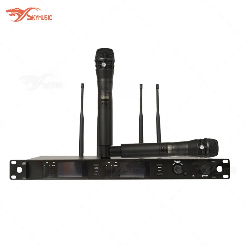 Factory Wholesale ATX400+ UHF True Diversity Professional Stage Concert Use Wireless Digital Microphone
Factory Wholesale ATX400+ UHF True Diversity Professional Stage Concert Use Wireless Digital Microphone