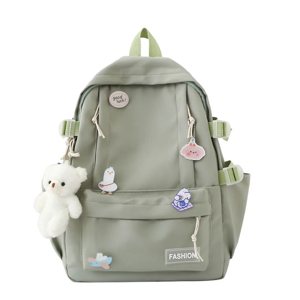 New Large Capacity School Bag Solid Color Portable Travel Bag Canvas Adjustable Strap Students Backpack Unisex
New Large Capacity School Bag Solid Color Portable Travel Bag Canvas Adjustable Strap Students Backpack Unisex
