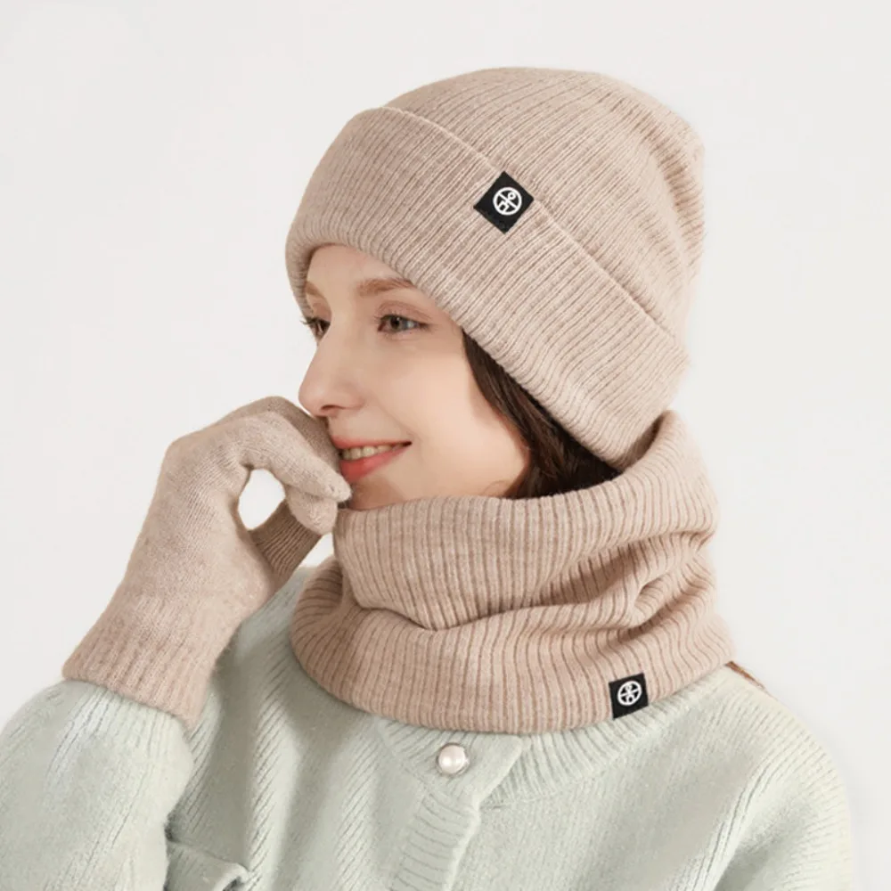 Neck Warmer Winter Beanie Hats Scarf Gloves Set Cold Proof Windproof Women Warm Knitted Hat Ear Protection Thicken
Neck Warmer Winter Beanie Hats Scarf Gloves Set Cold Proof Windproof Women Warm Knitted Hat Ear Protection Thicken