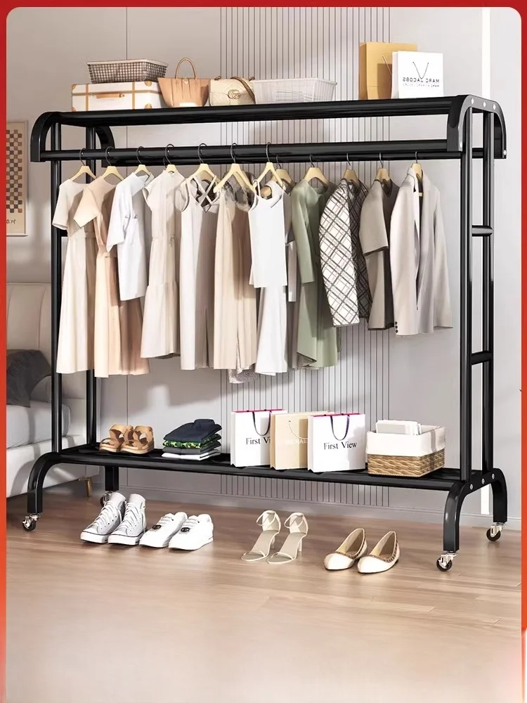 Thiened Bedroom Balcony Free Standing Clothes Drng Ra Aluminum Alloy Wardrobe Coat Ra with Wheels Indoor Home Use
Thiened Bedroom Balcony Free Standing Clothes Drng Ra Aluminum Alloy Wardrobe Coat Ra with Wheels Indoor Home Use