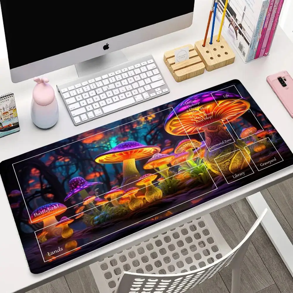 Mouse pads, game pad, game board, Mushroom Forest TCG, CCG trading card, game table, relatively large in size
Mouse pads, game pad, game board, Mushroom Forest TCG, CCG trading card, game table, relatively large in size