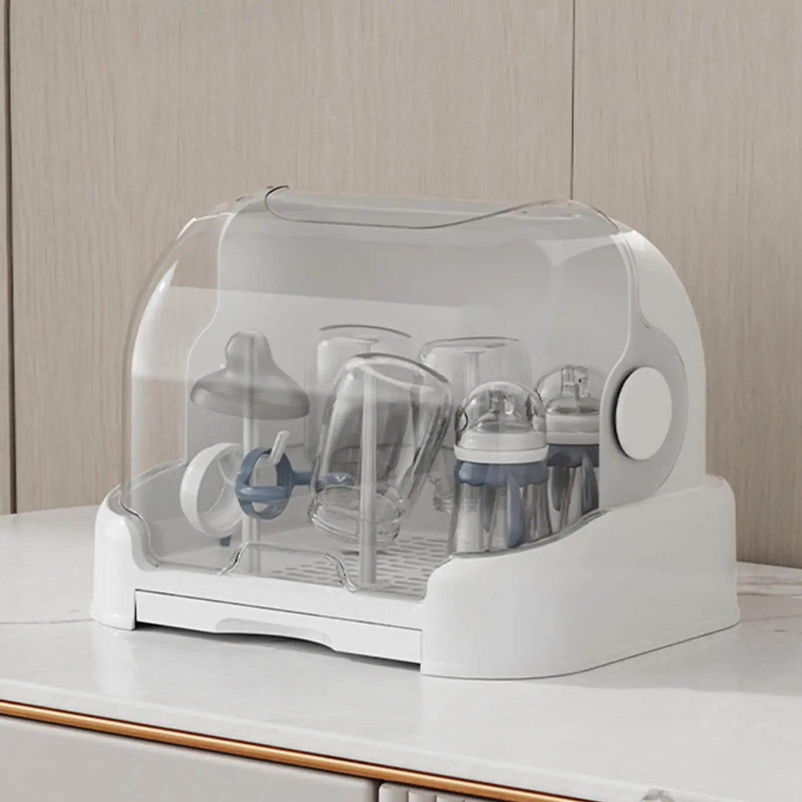 Baby Bottle Storage Large Baby Bottle Organizer with Cover Dust-Proof Containers for Pump Feeding Pantry Countertop Kitchen
Baby Bottle Storage Large Baby Bottle Organizer with Cover Dust-Proof Containers for Pump Feeding Pantry Countertop Kitchen