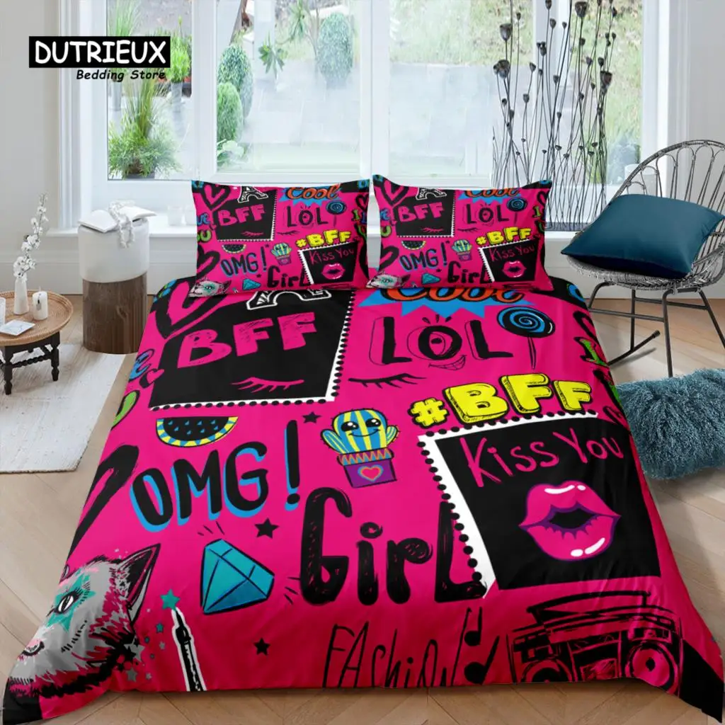 Home Living Luxury 3D Love Music Bedding Set Duvet Cover Pillowcase Kids Bedding Set Queen and King EU/US/AU/UK Size
Home Living Luxury 3D Love Music Bedding Set Duvet Cover Pillowcase Kids Bedding Set Queen and King EU/US/AU/UK Size