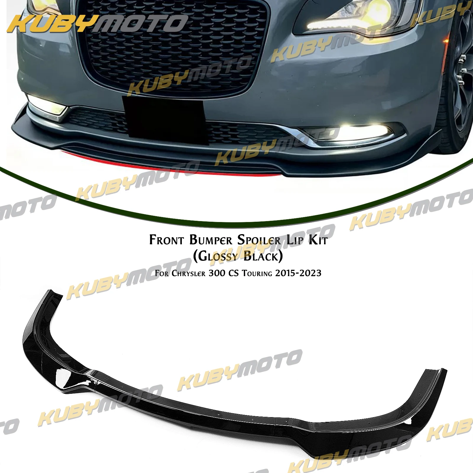 For Chrysler 300 CS Touring 2015-2023 Front Bumper Spoiler Lip Splitter Blade Separator Lower Shovel Guard Body Protector Kit
For Chrysler 300 CS Touring 2015-2023 Front Bumper Spoiler Lip Splitter Blade Separator Lower Shovel Guard Body Protector Kit