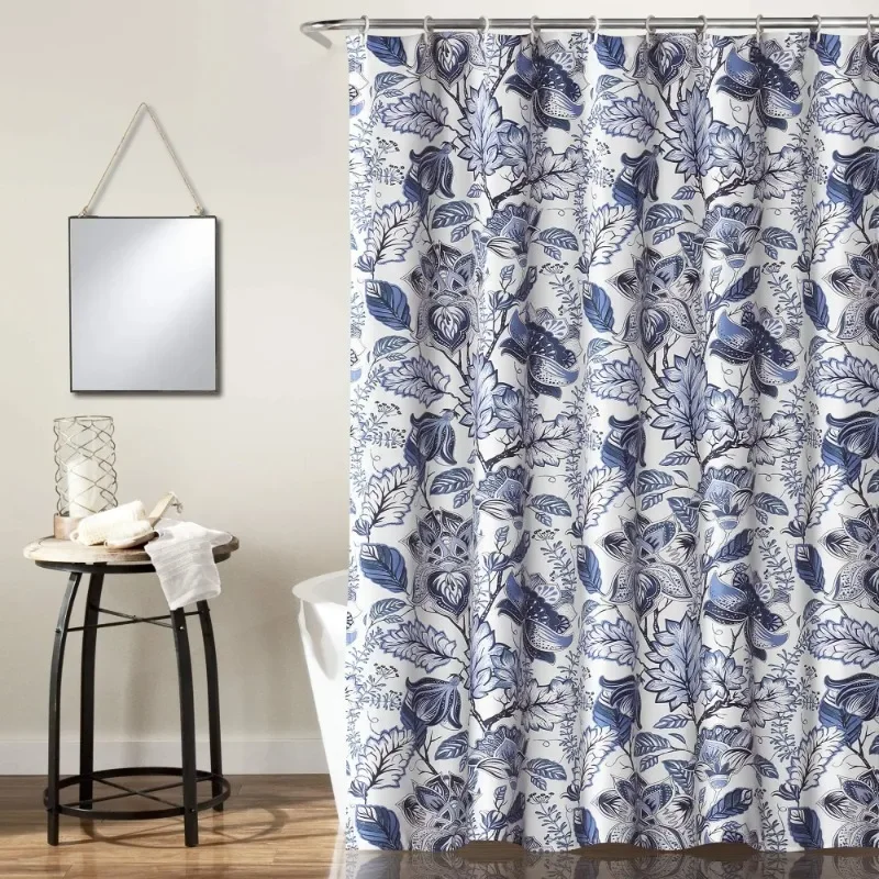 Blue Classic Flower Garden Shower Curtain,Fabric Floral Print Design Blue Shower Curtain,Bathroom Elegant Floral Bath Decor
Blue Classic Flower Garden Shower Curtain,Fabric Floral Print Design Blue Shower Curtain,Bathroom Elegant Floral Bath Decor