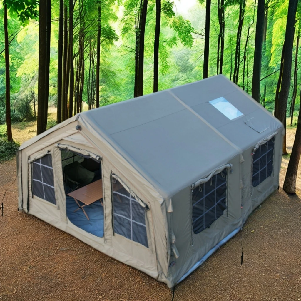 Luxury Style Oxford Air Inflatable Tent With Waterproof Cotton Fabric For Outdoor Camping
Luxury Style Oxford Air Inflatable Tent With Waterproof Cotton Fabric For Outdoor Camping