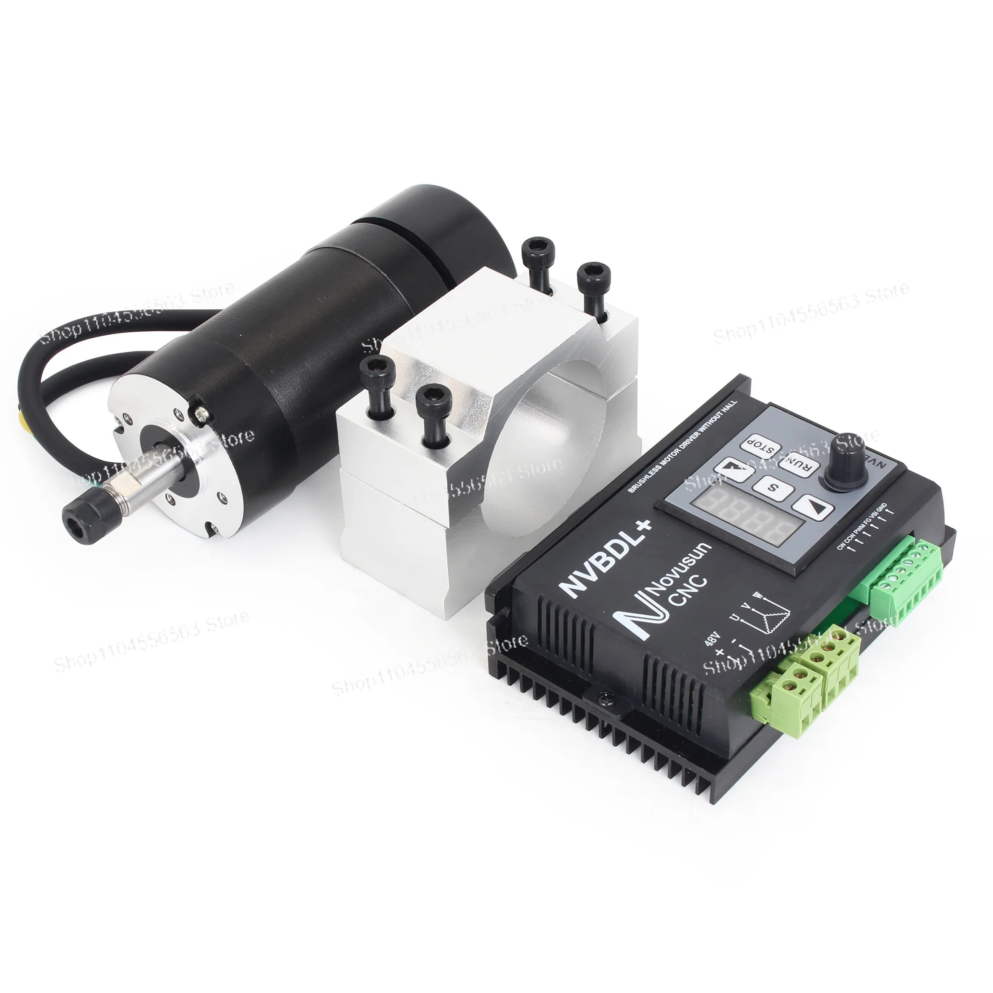 400W 48V ER8 Air‑Cooled DC Brushless Spindle – 600W 60V Sensorless Driver for CNC Engraving & Milling
400W 48V ER8 Air‑Cooled DC Brushless Spindle – 600W 60V Sensorless Driver for CNC Engraving & Milling