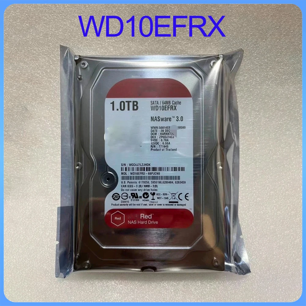 Для WD10EFRX 1T WD20EFRX 2T WD40EFRX 4T WD60EFRX WD60EFAX 6T WD80EFAX 8T SATA 3,5 "механический жесткий диск
Для WD10EFRX 1T WD20EFRX 2T WD40EFRX 4T WD60EFRX WD60EFAX 6T WD80EFAX 8T SATA 3,5 "механический жесткий диск