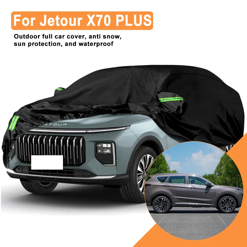 Full Car Cover for Jetour X70 PLUS Outdoor Use - Waterproof Snowproof Sunshade, Winter & Summer Auto Protection Accessories
Full Car Cover for Jetour X70 PLUS Outdoor Use - Waterproof Snowproof Sunshade, Winter & Summer Auto Protection Accessories